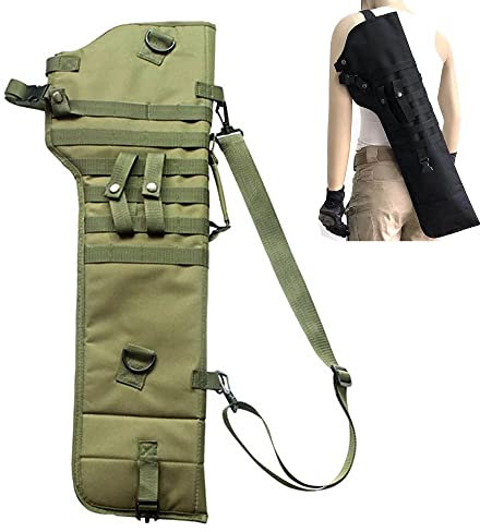 LGESR Taktischer Gewehrkoffer Waffentasche Schrotflintenscheidetasche, Weicher Gewehrpistolenrucksack Für Die Jagd, Angeln, 72 cm (Color : Army Green, Size : 72CM)