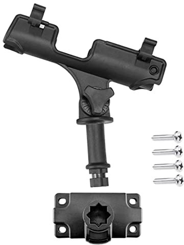 MagiDeal Kajak Angelrutenständer, ABS-Kunststoff, Schwarz, 205 mm x 33, für Boot & Kajak