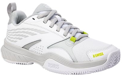 K-Swiss Performance dam Speedex HB tennissko, vit/grå lila/limegrön, 41,5 EU, Vit grå lila limegrön, 41.5 EU