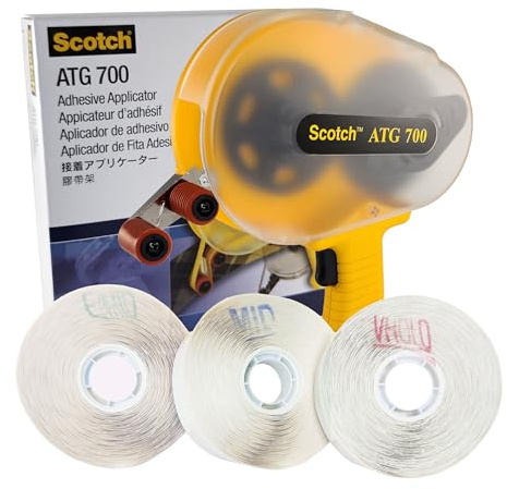 ATG 700 Abroller Starterset 1 x Easy Midtak, 1 x Midtak, 1 x | Inklusive 3 Rl. Superdots Klebepunkte in der angegebenen Klebestärke
