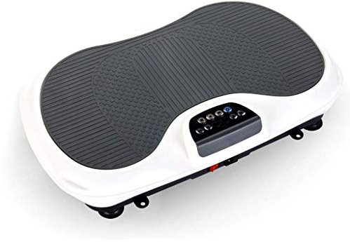 HADWAO Entraîneur de Vibrations Professionnel avec Plaque vibrante 3D pour Tout Le Corps, télécommande et 99 Niveaux de Vitesse pour Perdre de la Graisse, Unisexe