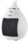 Termoventilador Ceramico 1500w Blanco/cromo 2funciones 2potencias Termostato Reg.antivuelco 26,5x18,5x18,5 Cm