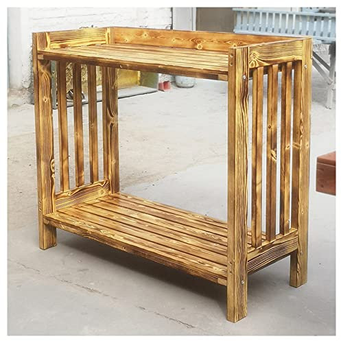 WYRMB Banc de rempotage Table de rempotage Station de Travail de Jardin extérieur Table de Jardin de Plantation pour la Plantation, Le Balcon de la Cour,Natural-100x45x90cm.Nat