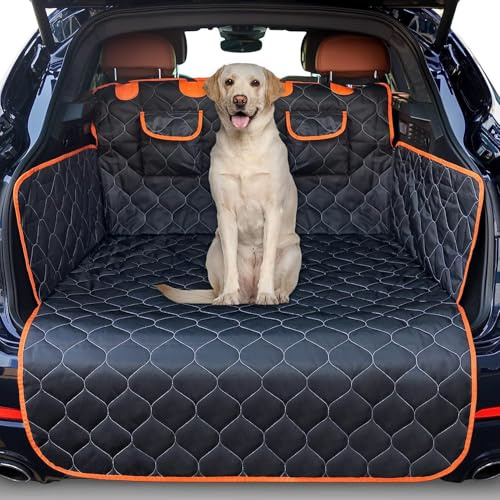 WS - Kofferraum Schutzmatte für Hunde – Wasserdicht, Robust, Kofferraumschutz Hund, XXL Schutzmatte Auto Kofferraum, Hundedecke Auto Kofferraum, Hundebett Kofferraum - Hundematte - 173x174 cm
