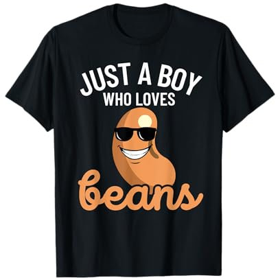 Funny Bean Art For Men Father Kids Green Seed Fruits Lovers T-Shirt