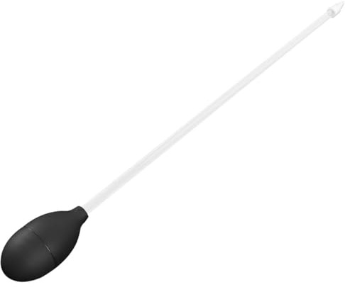 VILLCASE Pompa a Sifone Manuale per Acquario, Aspiratore di Ghiaia e Cambio d'Acqua per Piccoli Acquari, Tubo per Pulizia e Manutenzione Design Compatto Nero 30 m