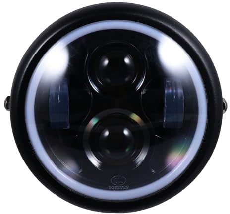 PRETYZOOM 1pezzi Faro Per Moto Led Retro Lampada Led Per Moto Proiettore Per Materiale Di Durevole e Resistente All Usura e Resistente Ai Danni Per Guida Notturna e Condizioni Meteorologiche