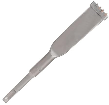 NIYATA SDS Plus - Cincel de extracción de ladrillos, broca de martillo plano de 4 dientes de 7.85 pulgadas de largo, cincel de vástago SDS Plus de aleación de acero resistente para trabajos de
