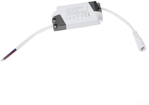 Lot de 2 transformateurs d'alimentation LED 8-12 W 300 mA Courant constant Sortie DC24-46 V Entrée AC85-265 V pour projets de bandes LED