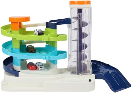 Generic Simple Assembly Parking Garage Toy Playset Multi Layer Track Set for Kids Interactive Play