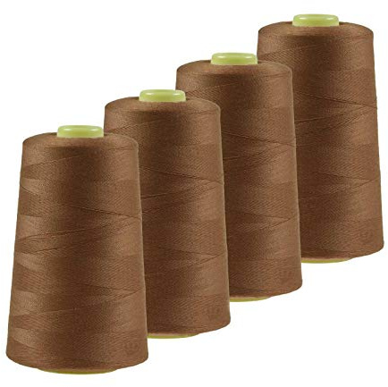 4 x 4572m Qualitäts Overlock-Garn Overlock-Nähgarn Oeko-Tex Farbe 701-740
