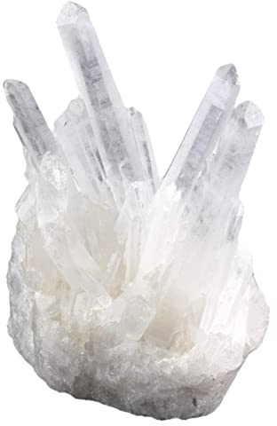 Nupuyai Bergkristall Stein Kristall Druse Rohstein Edelstein Heilstein Deko | Natur Bergkristall Druse roh, 70-130g, Mineral&Edelstein, Energie Schutzstein, Quarz Kristall Tischdeko für Zuhause&Büro