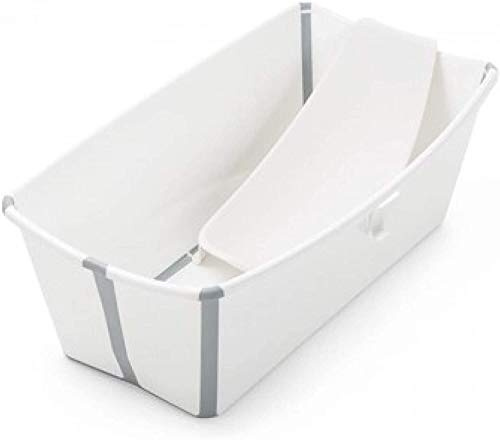 Baignoire Flexi Bath blanche + transat blanc - Stokke