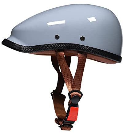 HZIH Caschi Moto Jet retrò Casco Scodella Moto Casco,Classic Jet Aperto Caschi,Scooter Caschi Scodella Motorino Portatile Mezzo Casco,DOT/ECE Certificazione Caschi Cromwell A,XL=61-62cm