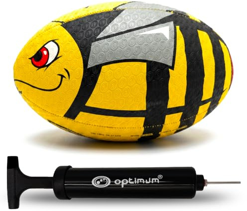 STINGER RUGBY BOLL - STORLEK 3 - MED PUMP