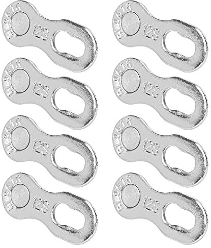 Kettenschloss Fahrrad 12fach,Kette 12 Gang Kettenschloss 4 Paar Stahl Fahrrad Fahrrad 12 Gang Kette Fehlendes Glied Verbindungsteile Fahrrad Kettenglied Radsport Zubehör