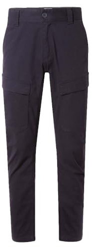 Craghoppers Karst UPF 40+ Chino-byxor för män, DK marinblå, 32W x 31L