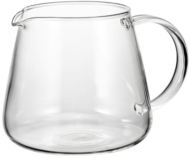 Hario VBS-60 V60 Barista Server, 600 klar, 600.3 ml (600 ml), für 1-5 Tassen, mikrowellengeeignet, Made in Japan