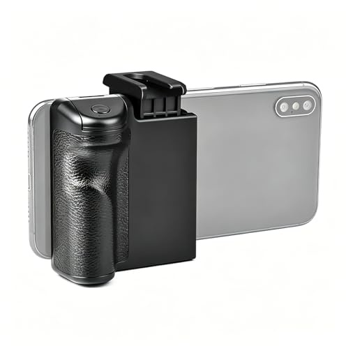 Andoer Estabilizador para Smartphone con mango inalámbrico para selfie, empuñadura inalámbrica para Smartphone Vlog Estabilizador Soporte Teléfono Selfie para iPhone 15/14/13/12 y teléfonos Android
