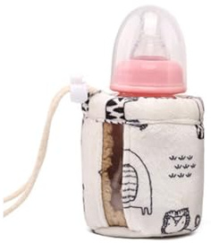 Uposao Baby Flaschenkühltasche 150 ML/240 ML/300 ML Babyflasche Isoliertasche Tragbare Babyflaschenhülsen Warmes Mit Kordelzug Für Zuhause Reisen Outdoor