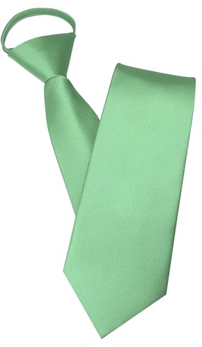 JEMYGINS Herren Reißverschlusskrawatte Krawatte - Eleganter Look in Sekundenschnelle