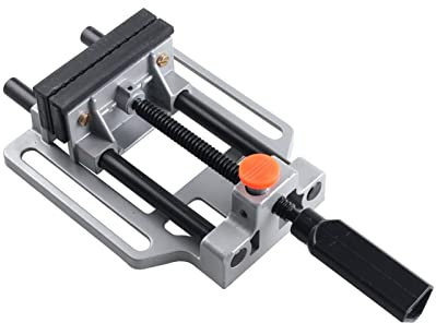 Bohrmaschinen-Schraubstock, Leichter Schraubstock aus Aluminiumlegierung, flache Klemmzange, Bohrmaschine, Fräsmaschine, Spannwerkzeug