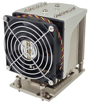 DUOCAI CPU Cooler Server heatsink Disipador de Calor for CPU A+M+D Sockets SP3 TR4 TDP de 280 W for Servidor 4U o Superior, 6 Tubos de Calor Integrados