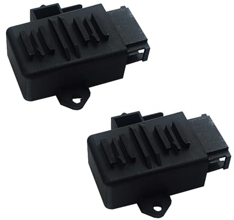 Partsline (Lot de 2) Boitier de Chauffage de Siège Avant Gauche ET Avant Droit compatible avec ALTEA LEON TOLEDO III FABIA SUPERB II CADDY III GOLF V VI POLO TRANSPORTER T5-1K0959772 5K0959772