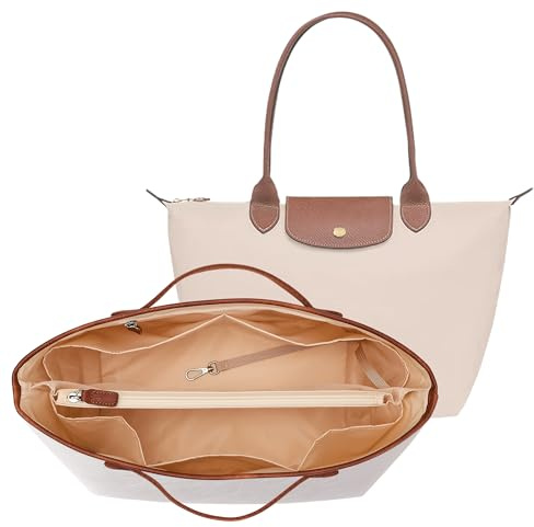 KALIDI Handtaschen Organizer für Longchamp Le Pliage,Taschenorganizer Longchamp Taschen Organizer Wasserdicht mit Multifunktionalen Taschen Großes