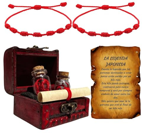 Generico Filo Del Destino, Regali SanValentino Per Lui E Lei, Bracciale Filo Romantic Per Coppie, Regalo Anniversario Compleanno