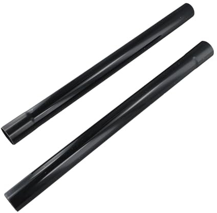 MuchLuckystar Vacuum Extension Tube, 35mm Diameter Suction Pipe Black Plastic Connector, for hoover Cleaner Telescopic Hose Attachment Part