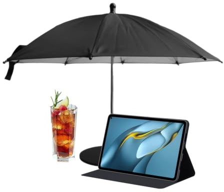Eastuy Mini Ombrellone da Piscina Parasole Sicuro Pieghevole Portatile Per