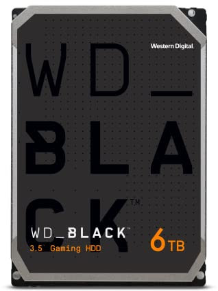 WD_BLACK 6TB Performance 3.5 Internal Hard Drive - 7200 RPM Class, SATA 6 Gb/s, 256MB Cache