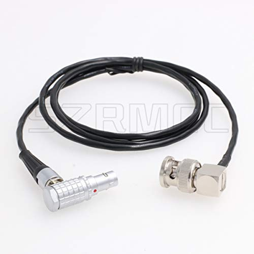 SZRMCC 5 Pin to BNC Timecode Sync Cable for ARRI Alexa Mini Camera Ambient Lockit UMC-4 Sound Devices 664 633(50cm)