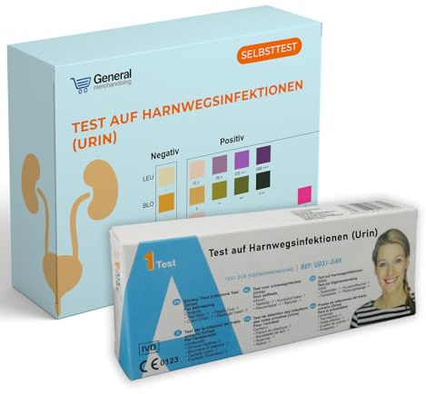 Test infezioni urinarie | 1 pezzo | Striscia reattiva autodiagnosi rapida | Risultato in pochi minuti | Rilevamento IVU a casa