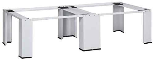 RAUGAJ Double colonne pour machine à laver et sécher - Couleur de l'article : blanc