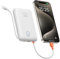 VIYISI Power Bank 20000mAh 30W Ricarica Ultra Veloce | USB C Power bank con Cavo Integrato | Batteria Portatile Compatta Compatibile con iPhone 15/14/13/12 Galaxy S24 S23 S22 Fold 5 (Bianco)