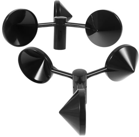 KITANDOVE 2 Stücke Abs Meter Wind Sensor Anemometer Tasse Ersatz Für