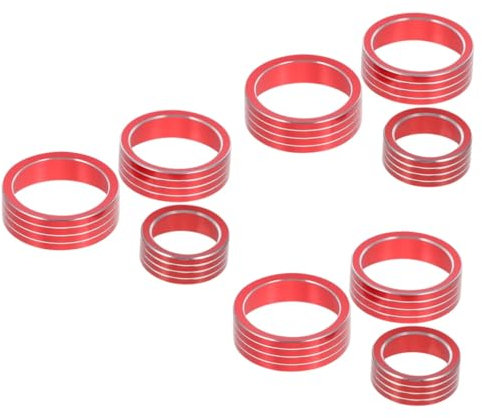 SOLUSTRE 9stücke Teiliges Air Conditioner Knopf- Für Dekoration Für Auto-innenraum Einfache Installation Anti-kratzer Stylisch Und Langlebig