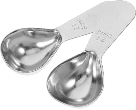 OFFSCH Cucharas Medidoras De Acero Inoxidable 2t/30ml Para Café Té Proteínas Polvo Especias Versátiles