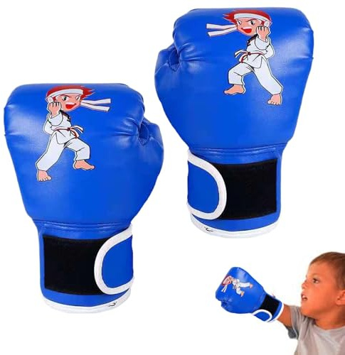 Ungdomsboxningshandskar,Boxhandskar för barn,Tecknad sport boxningshandskar - Bokshandskar för barn 3-13 år, sparring träningsboxningsvante för boxningssäck, kickboxning