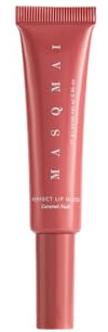 MASQMAI Perfect Lip Gloss, Lipgloss mit Peptid Volumengebend, Karamell, Farbton: Caramel Nude