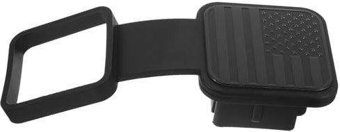 MUCKLILY Trailer Hitch Cover Tube Rubber Receiver Tow Protector Cap for Pickup Truck Accessories Trailer Hitch Cover for Boat for Rv