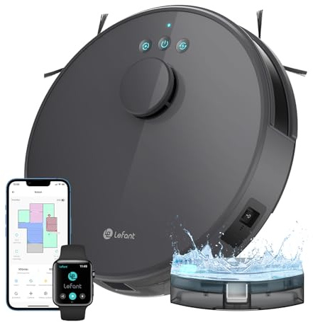 LEFANT M1 Robot Aspirador y Fregasuelos con mapeo