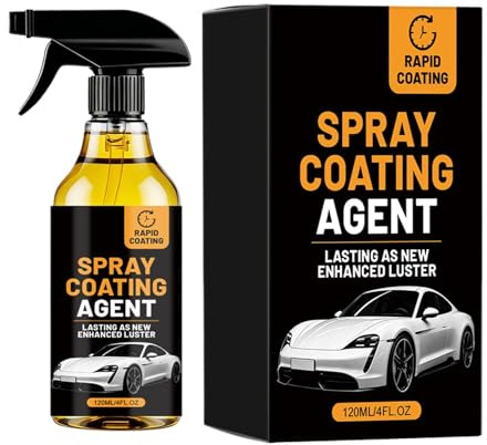 Nano Ceramic Coating – 300 ml de protección brillante rápida | barniz sellado protección brillante para faros exteriores, faros marinos, motocicletas, caravanas, camiones, garaje detallado