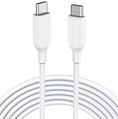 Anker PowerLine III USB C auf USB C Kabel, blitzschnelles Ladekabel 60W, 3m lang für iPhone 16/15 Serie, MacBook Pro/Air, iPad Pro/Air, Galaxy S24, Pixel, Switch, LG und mehr