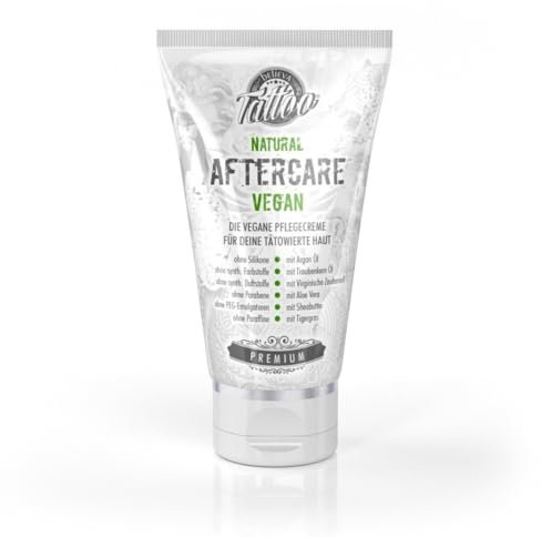 Believa Tattoo - Vegane Tattoocreme - Tägliche Pflege für deine tätowierte Haut - 150ml