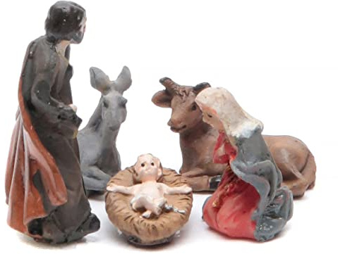 Holyart Mini Heilige Familie 5St. 3.3cm Multicolor