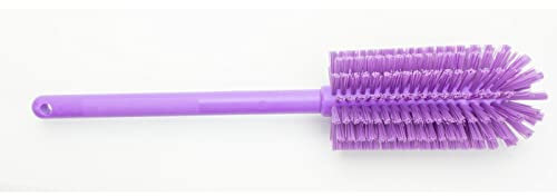 Carlisle FoodService Products Bottle Brush, Purple, 16 Inches