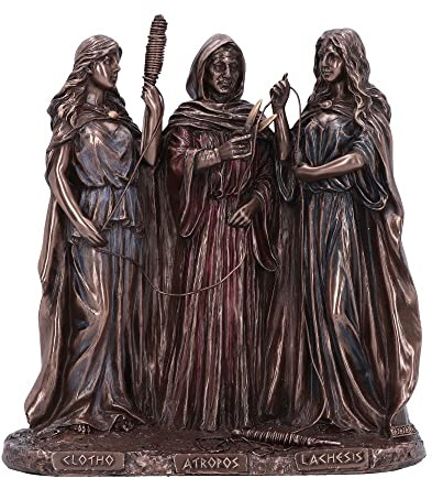 Nemesis Now Three Fates of Destiny - Figura Decorativa, Bronce, 19 cm